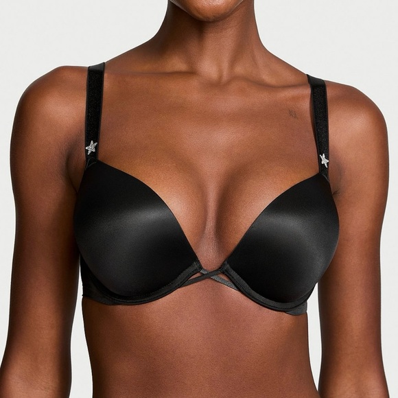 Victoria’s Secret Very Sexy Bombshell Add 2 Cups Starstruck Shine Push Up Bra - Picture 1 of 5